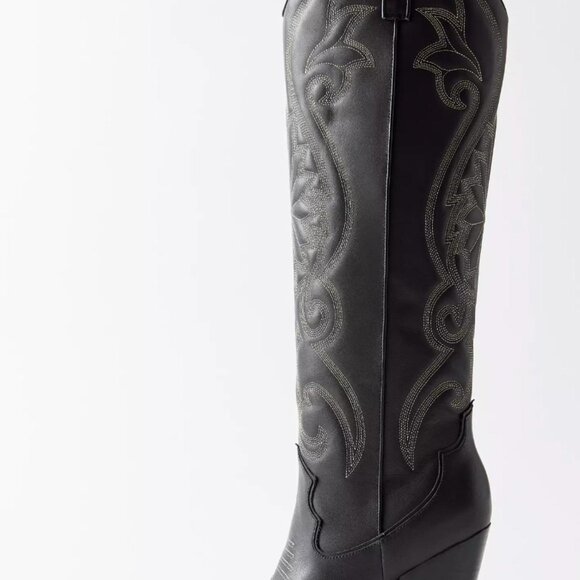 Steve Madden Lasso Cowboy Boot Size 8 Like New - Picture 2 of 4